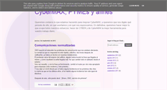 Desktop Screenshot of blog.cyber.es