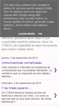 Mobile Screenshot of blog.cyber.es